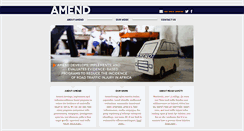 Desktop Screenshot of amend.org